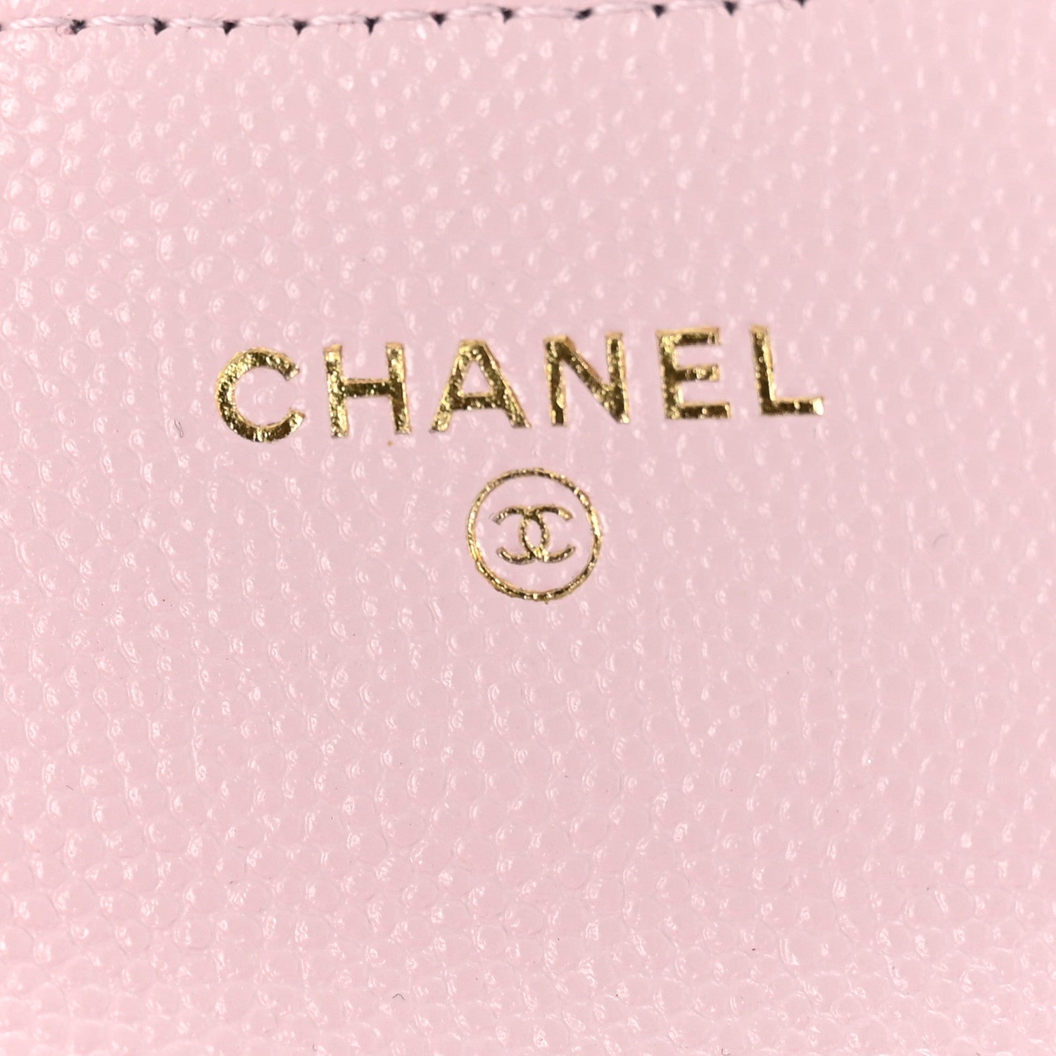 Chanel Caviar Quilted Flap Card Holder Wallet Light Pink 7 of 8