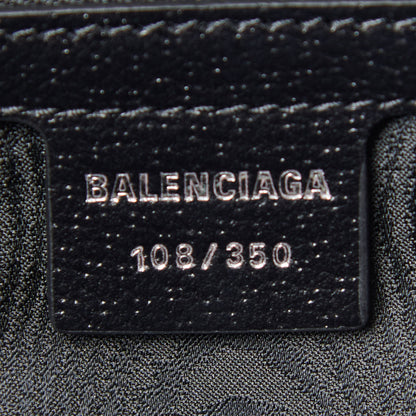Gucci X BALENCIAGA BB Monogram Web Graffiti Medium Ophidia Carry-On Duffle Bag Black 7 of 9