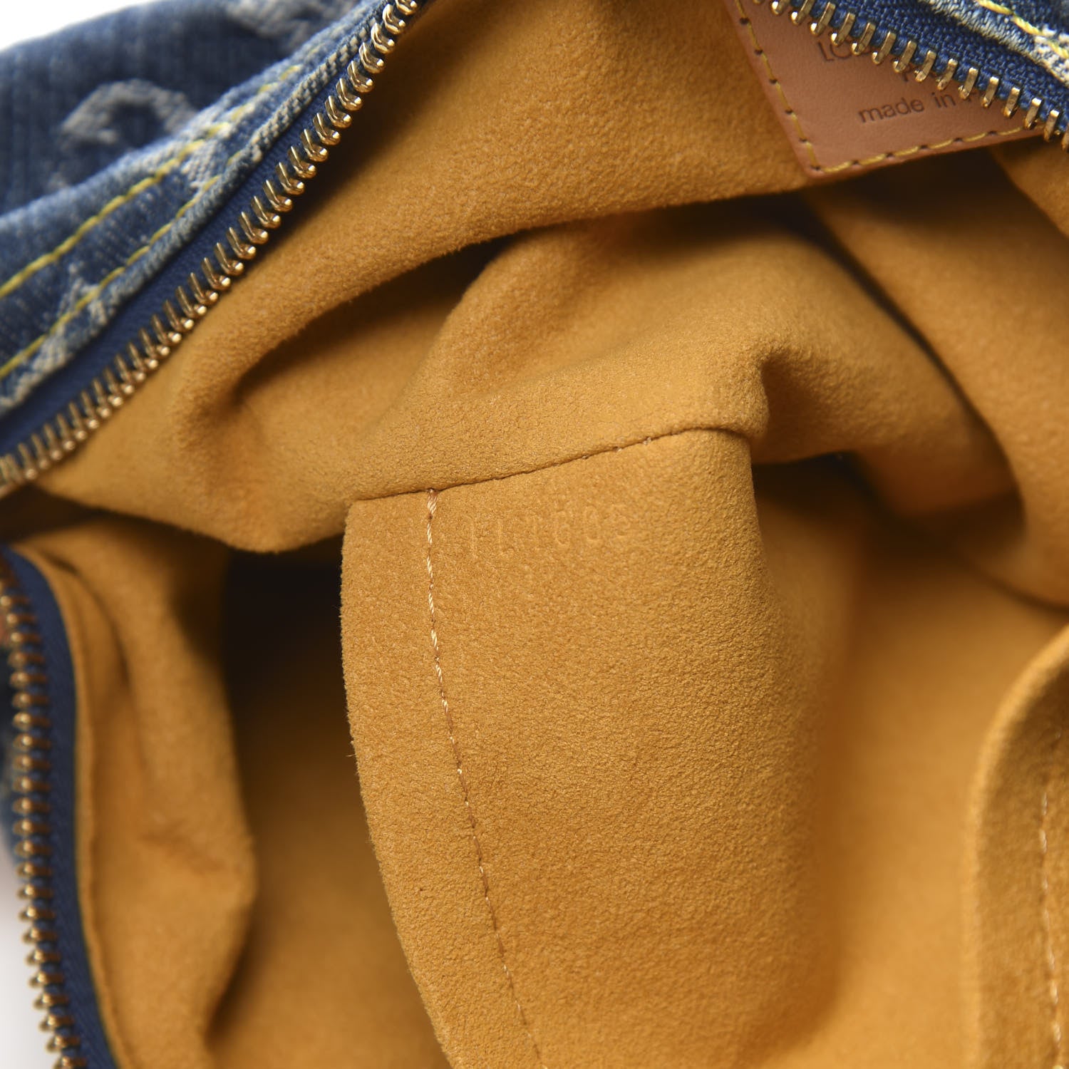 Louis Vuitton Monogram Denim Baggy PM Blue 7 of 12
