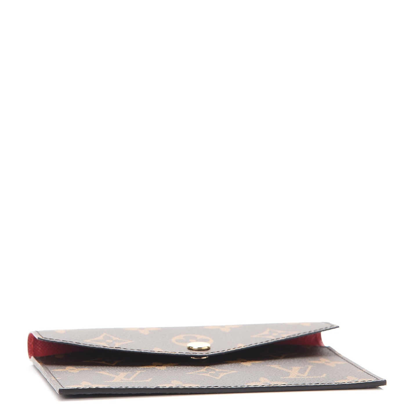 Monogram Daily Organizer Envelope Insert Red