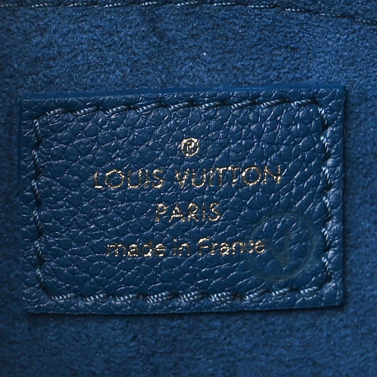 Louis Vuitton Empreinte Monogram Giant Speedy Bandouliere 20 Degrade Blue 6 of 10