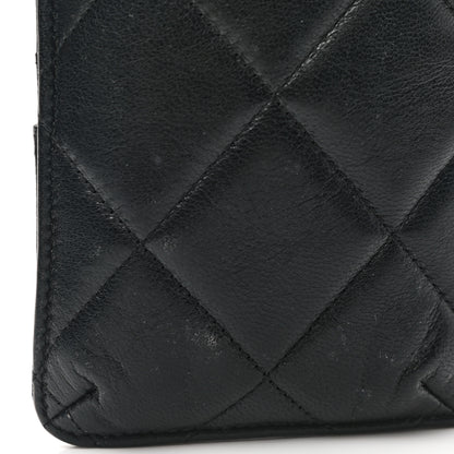 Chanel Lambskin Quilted Chanel 19 Phone and Card Holder Black 9 of 12