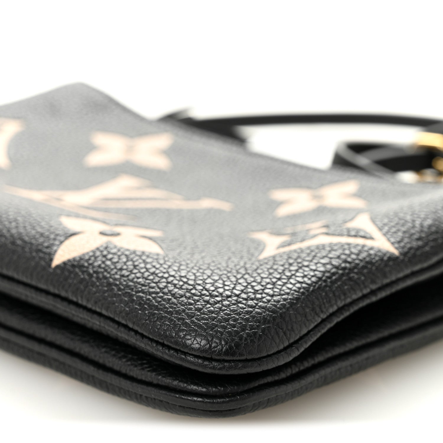 Louis Vuitton Empreinte Monogram Giant Double Zip Pochette Black Louis Vuitton Empreinte Monogram Giant Double Zip Pochette Black