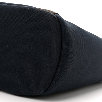 Hermes Toile Sac De Pansage Groom Bleu Navy Feu 12 of 13