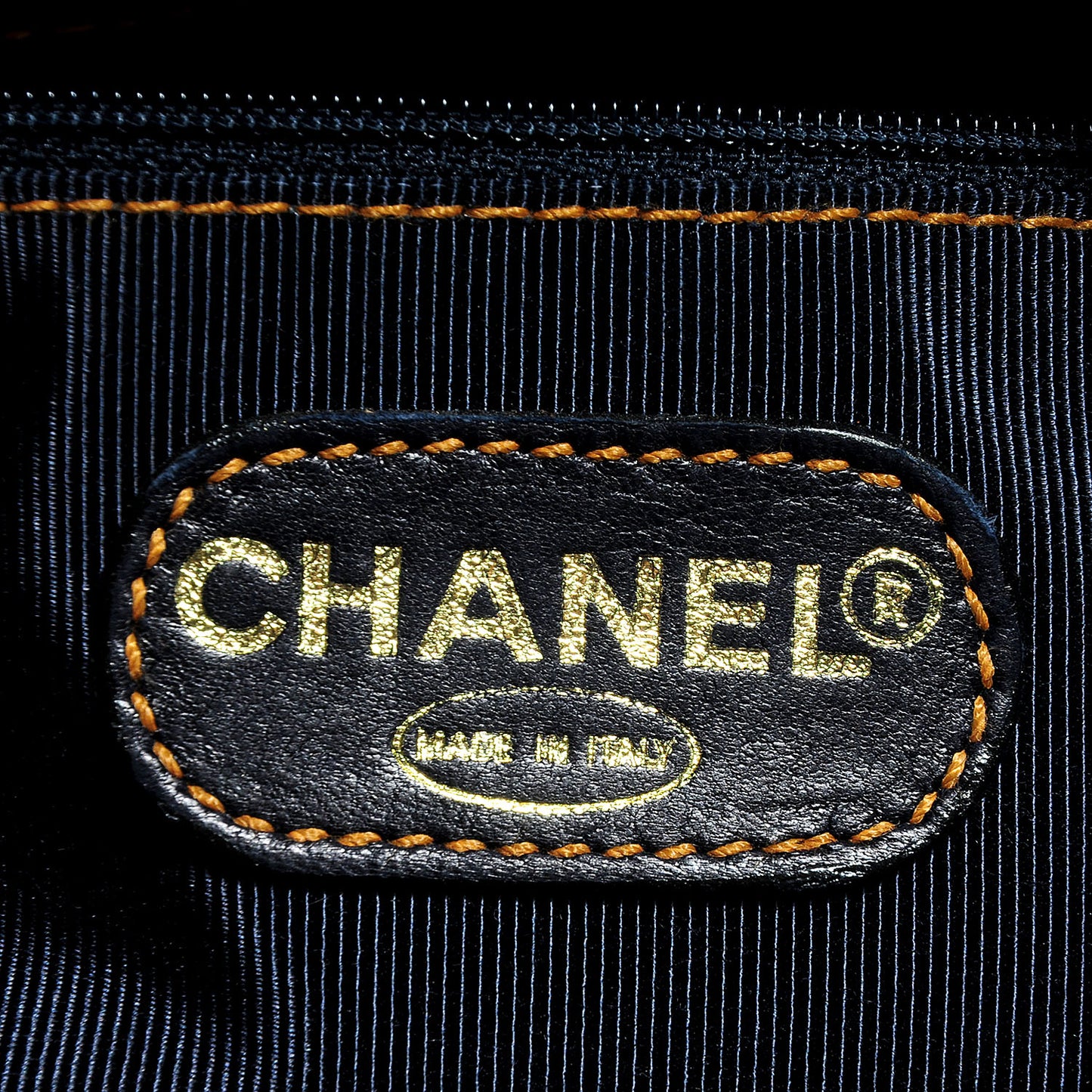 Denim CC Zip Tote Blue