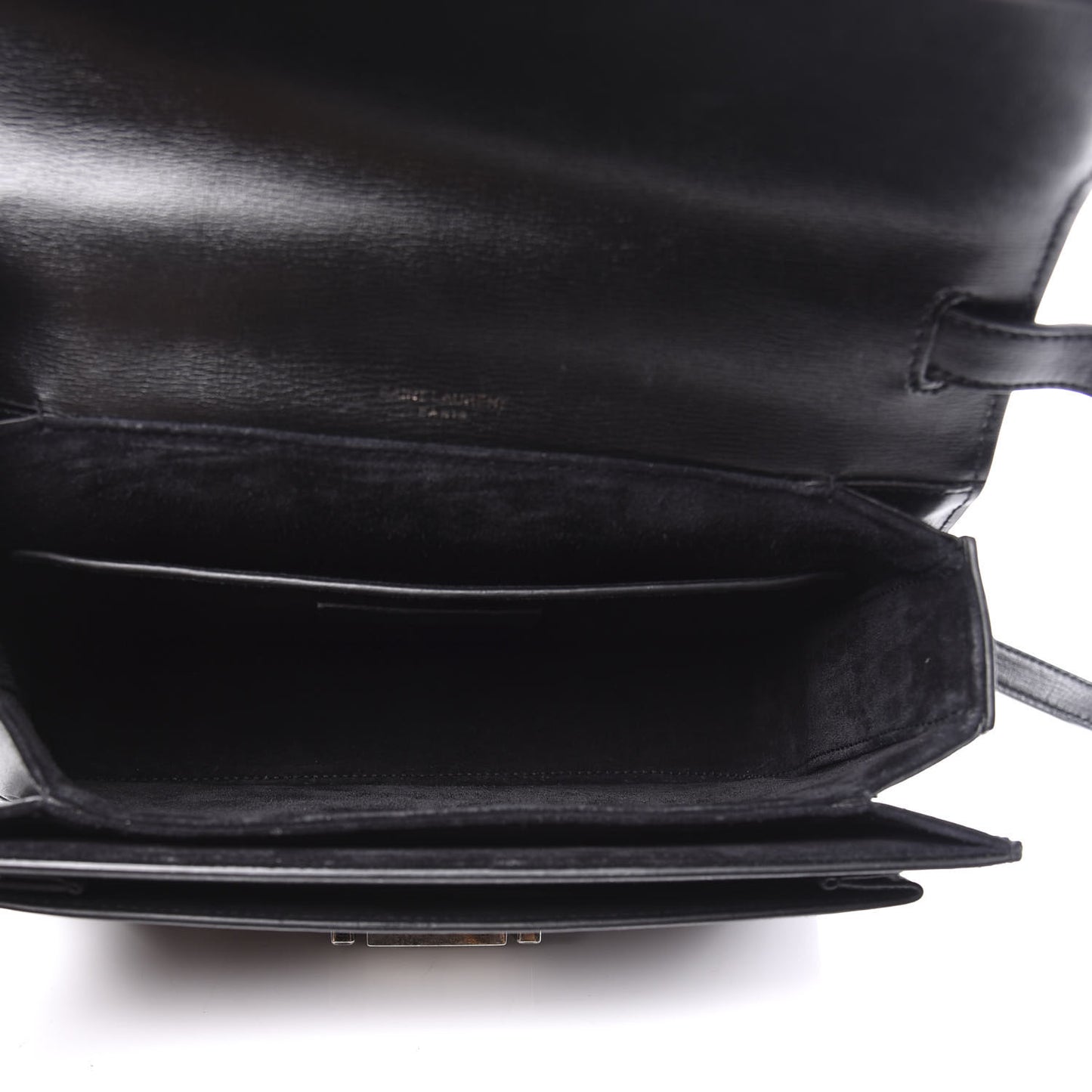 Calfskin Medium Bellechasse Satchel Black