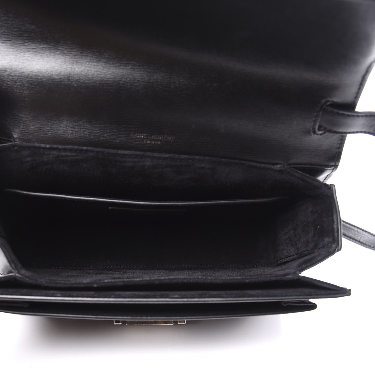 Saint Laurent Calfskin Medium Bellechasse Satchel Black 4 of 9