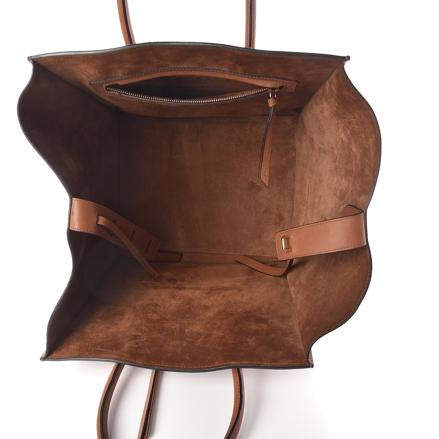 Celine Natural Calfskin Medium Phantom Luggage Tan 5 of 16