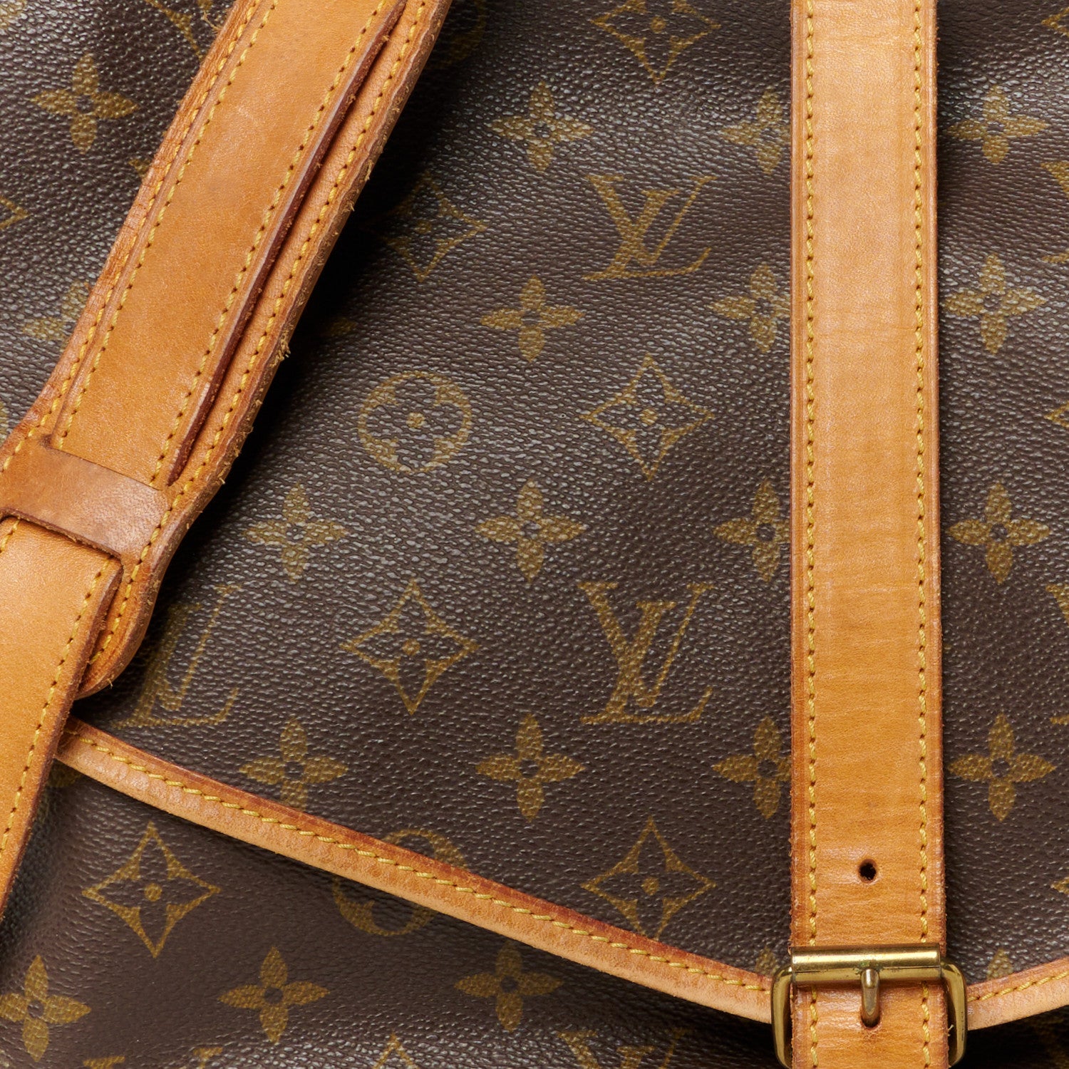 Louis Vuitton Monogram Saumur 35 9 of 15