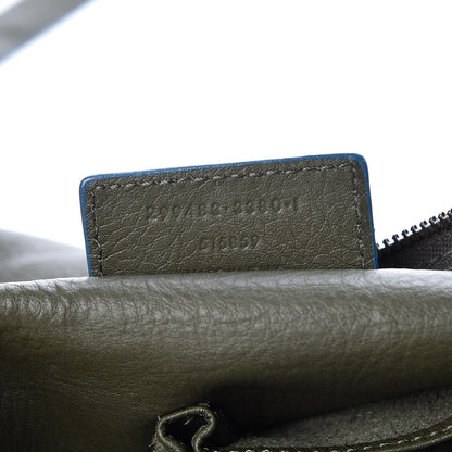 Balenciaga Veau Papier Highlight Neo Crossbody Vert Kaki 7 of 10