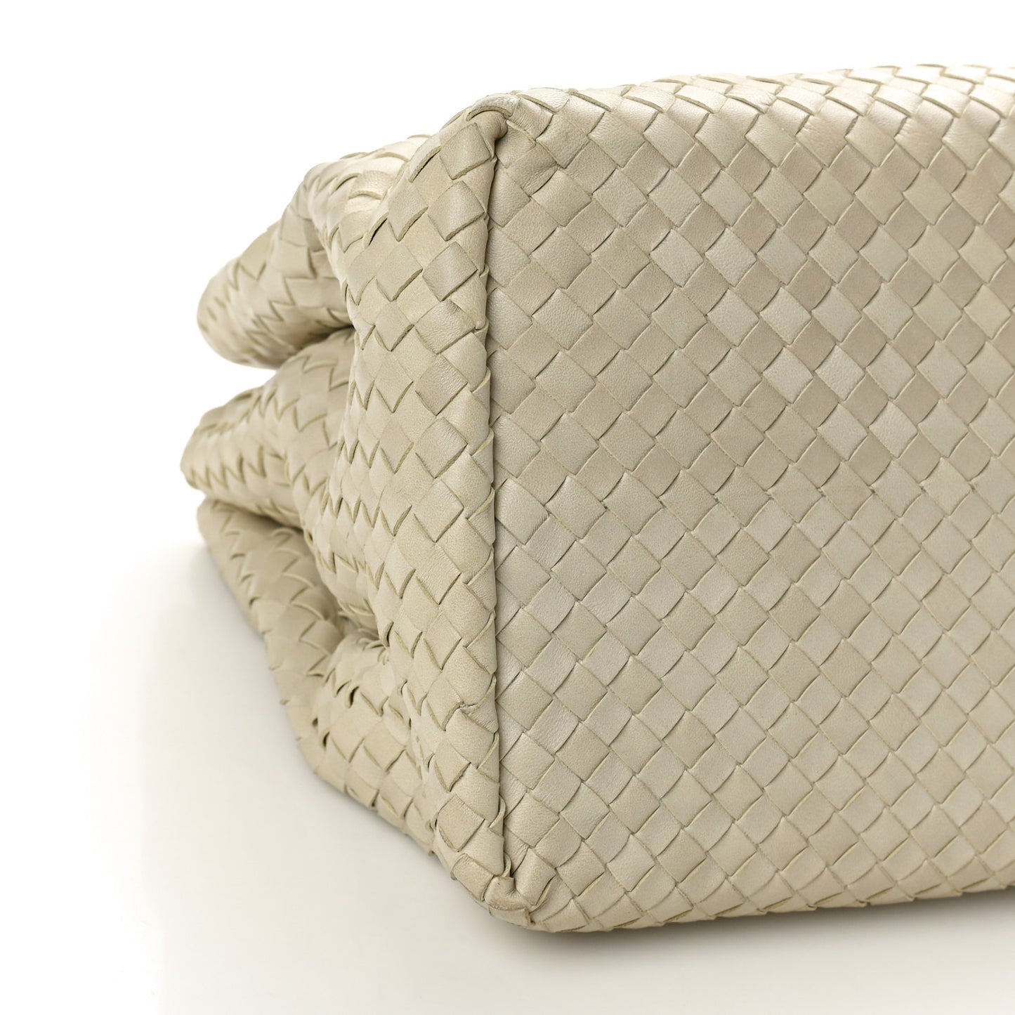 Nappa Intrecciato Medium Roma Tote Marmo