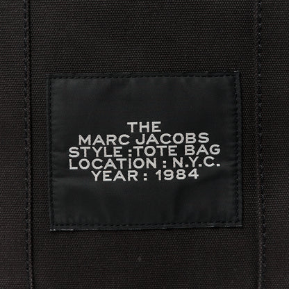 Marc Jacobs Cotton Canvas Small The Traveler Tote Bag Black 8 of 16