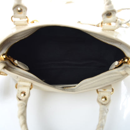 Balenciaga Agneau Giant 12 Gold Hardware Mini City Blanc Creme Light Craie 5 of 12