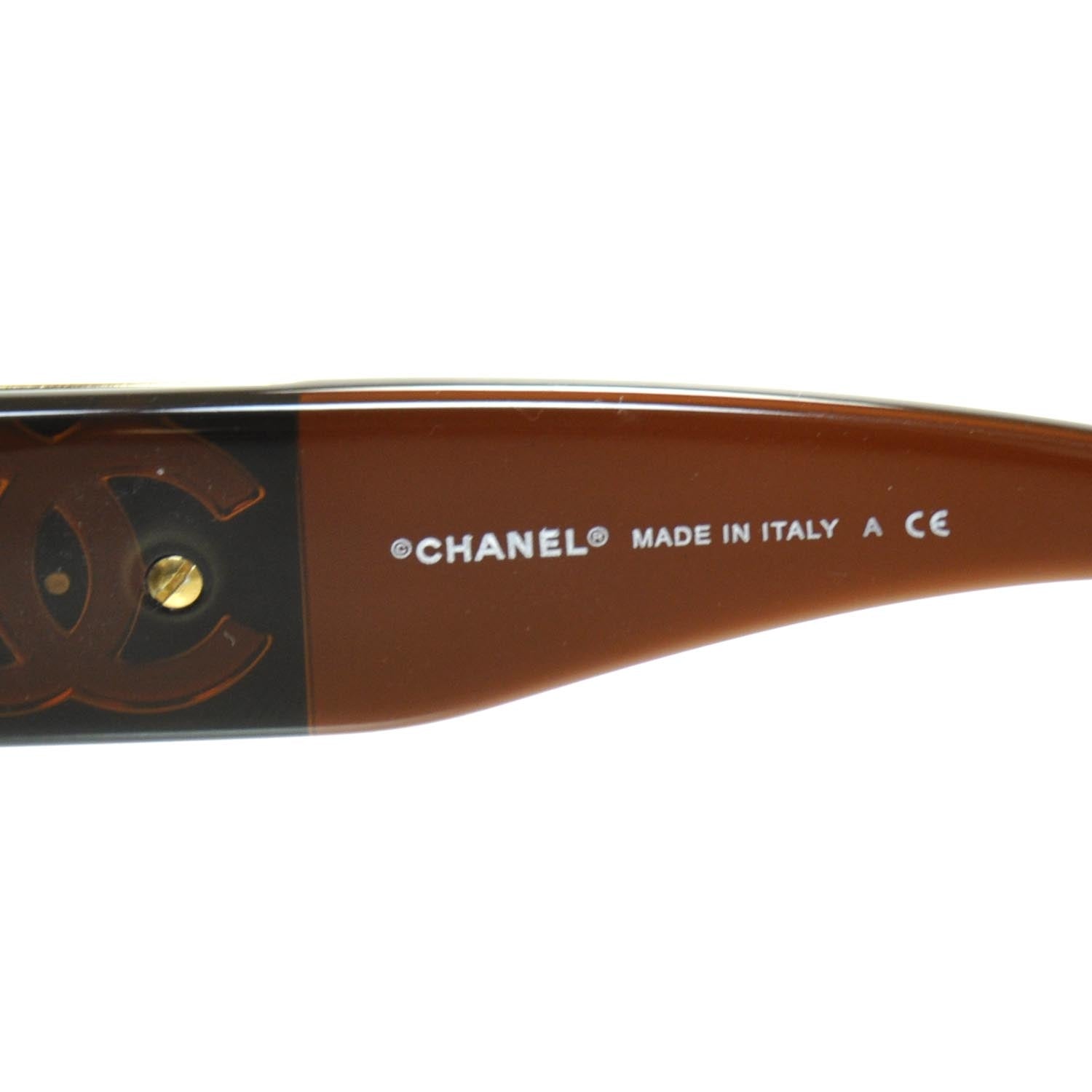 Chanel Aviator Sunglasses 4128 Brown 7 of 8