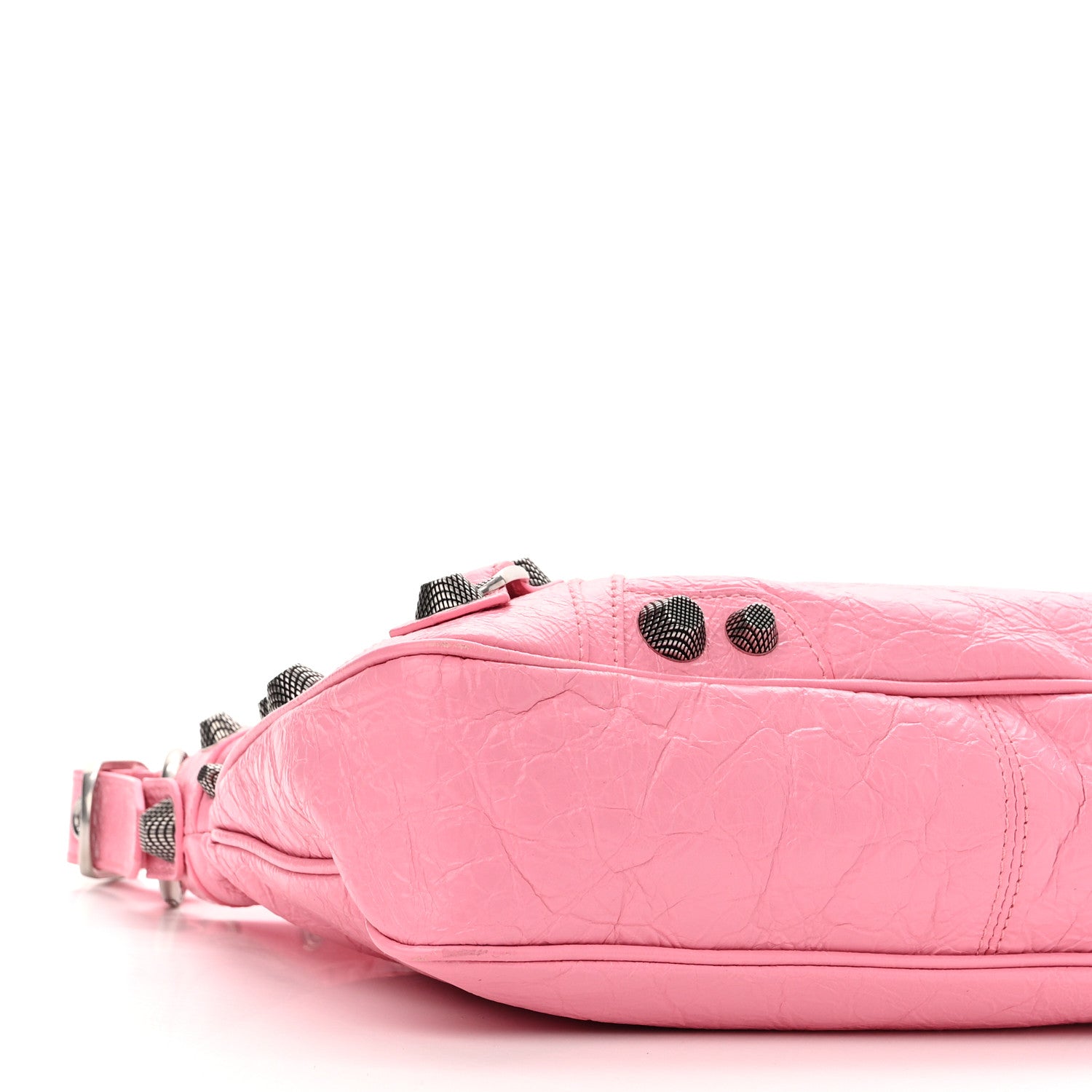 Balenciaga Agneau Arena Neo Cagole Handbag Midi Shoulder Bag Candy Pink 9 of 10