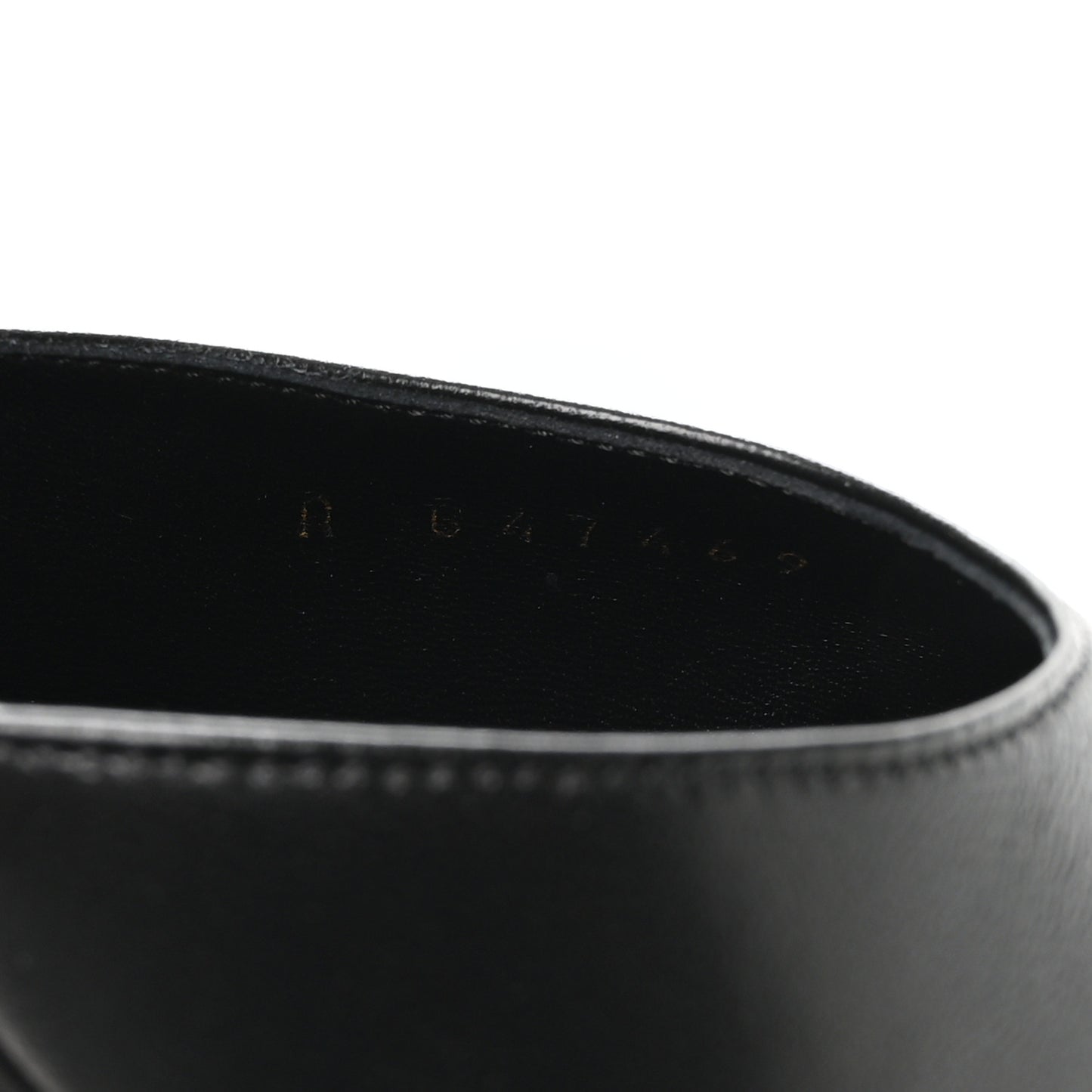 Lambskin Patent Calfskin Cap Toe CC Apple Slingback Pumps 37.5 Black