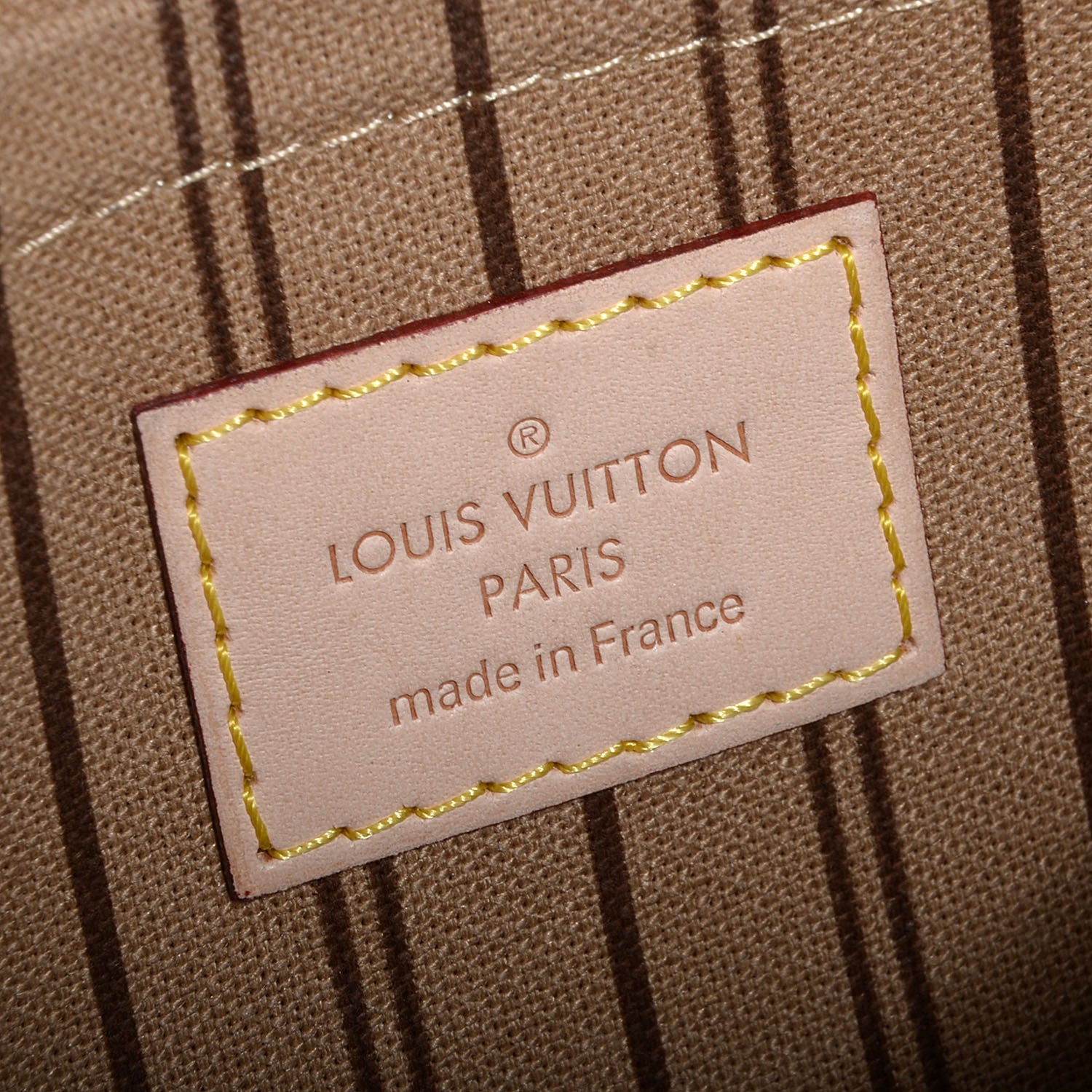 Louis Vuitton Monogram Neverfull MM GM Pochette 6 of 7