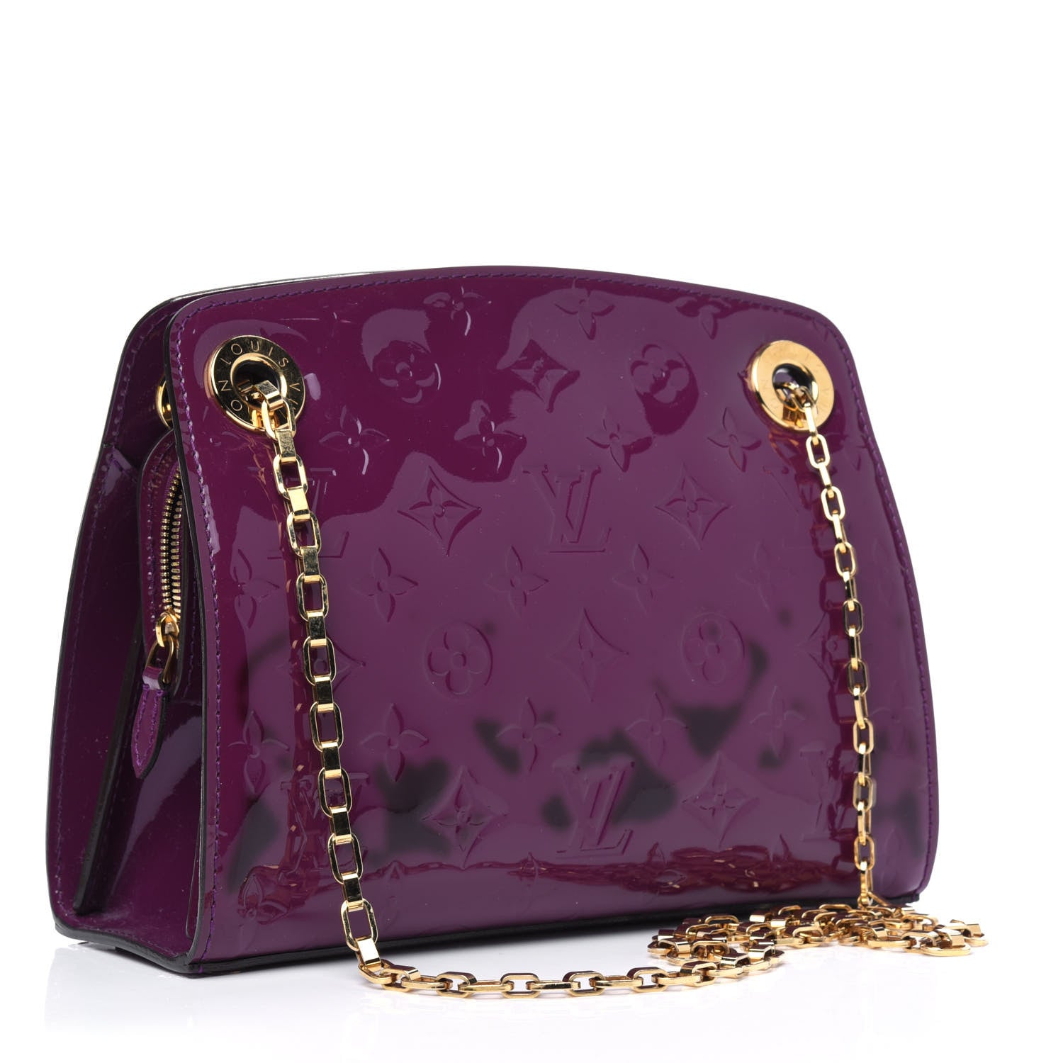 Louis Vuitton Vernis Virginia PM Amethyste 2 of 4