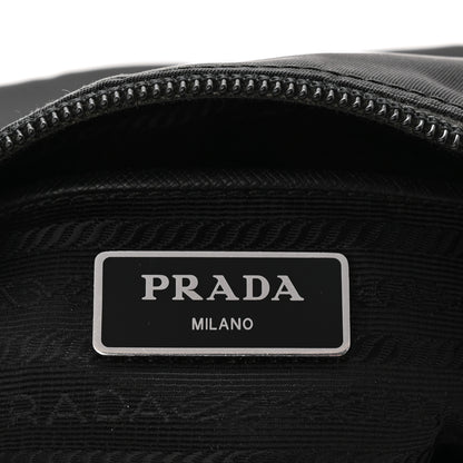 Prada Tessuto Nylon Saffiano Flat Messenger Bag  Black 11 of 21
