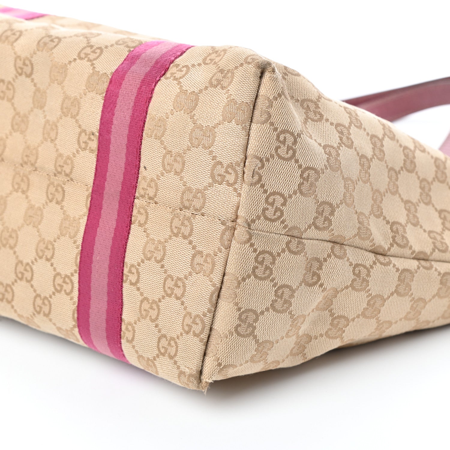 Gucci Monogram Large Jolicoeur Tote Pink 9 of 9