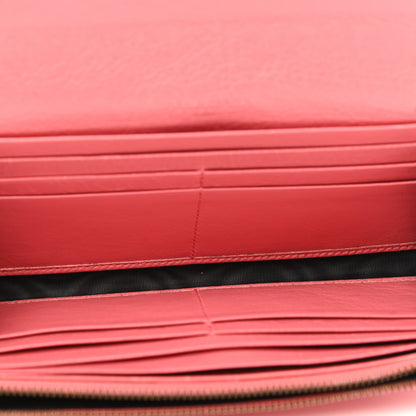 Balenciaga Agneau Classic Hardware Money Wallet Rose Jaipur 5 of 7