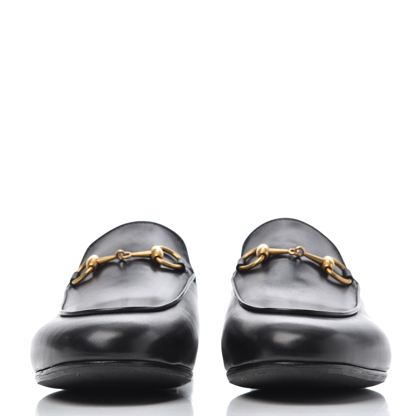 Calfskin Womens Princetown Slippers 37 Black