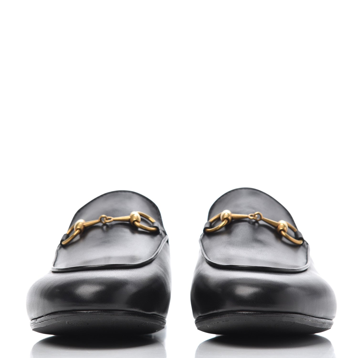 Gucci Calfskin Womens Princetown Slippers 37 Black 2 of 16