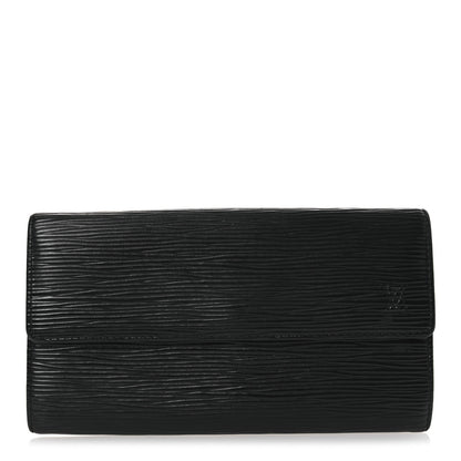 Louis Vuitton Epi Sarah Wallet Black 1 of 9