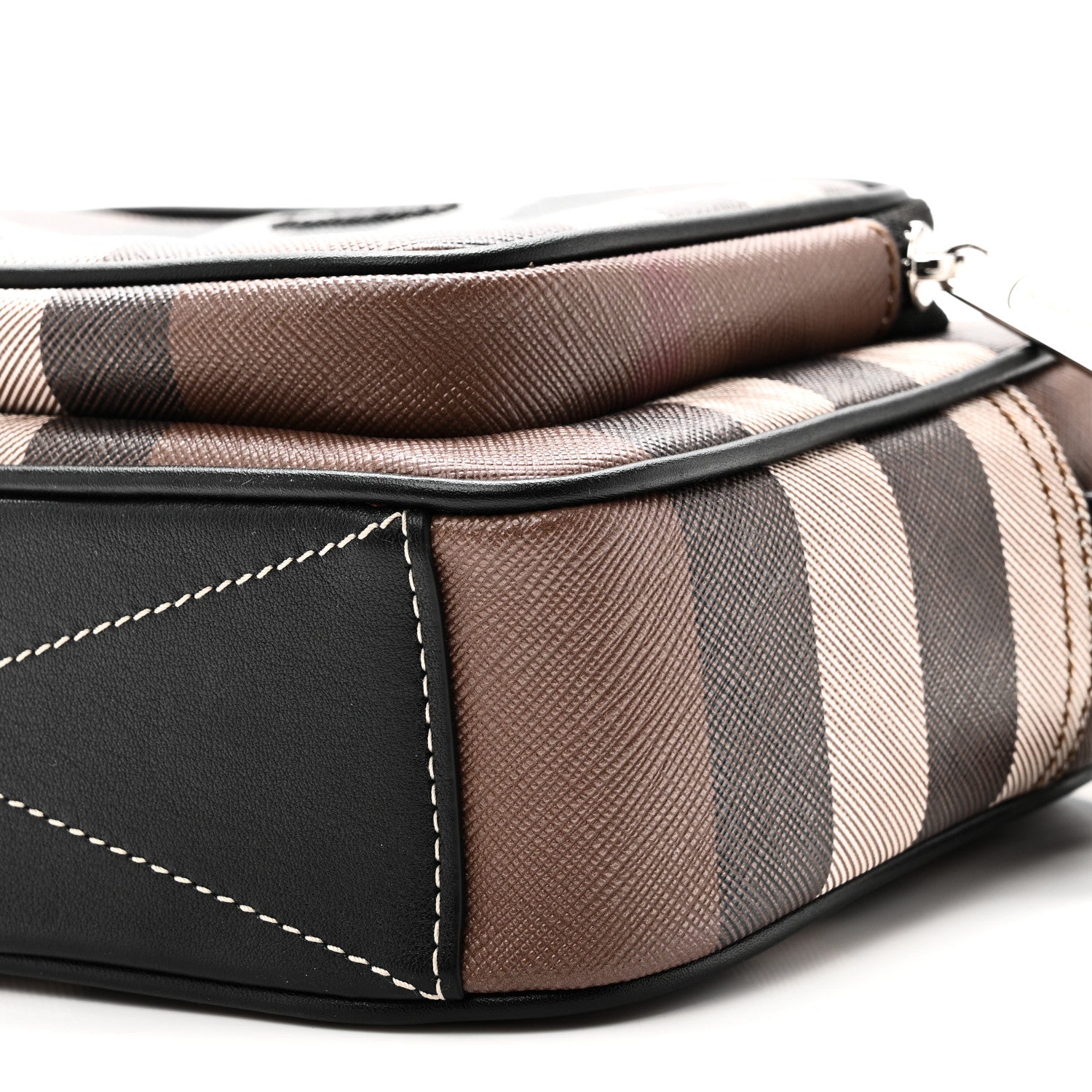 Burberry Canvas Check Paddy Messenger Birch Brown 9 of 9