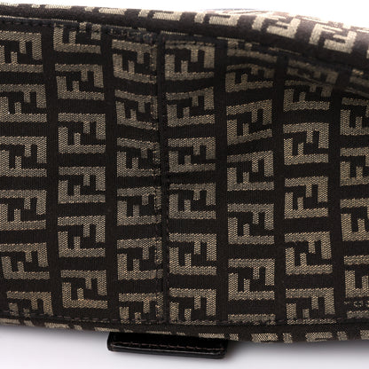 Fendi Zucchino Vitello Mama Baguette Testa di Moro Beige 12 of 17