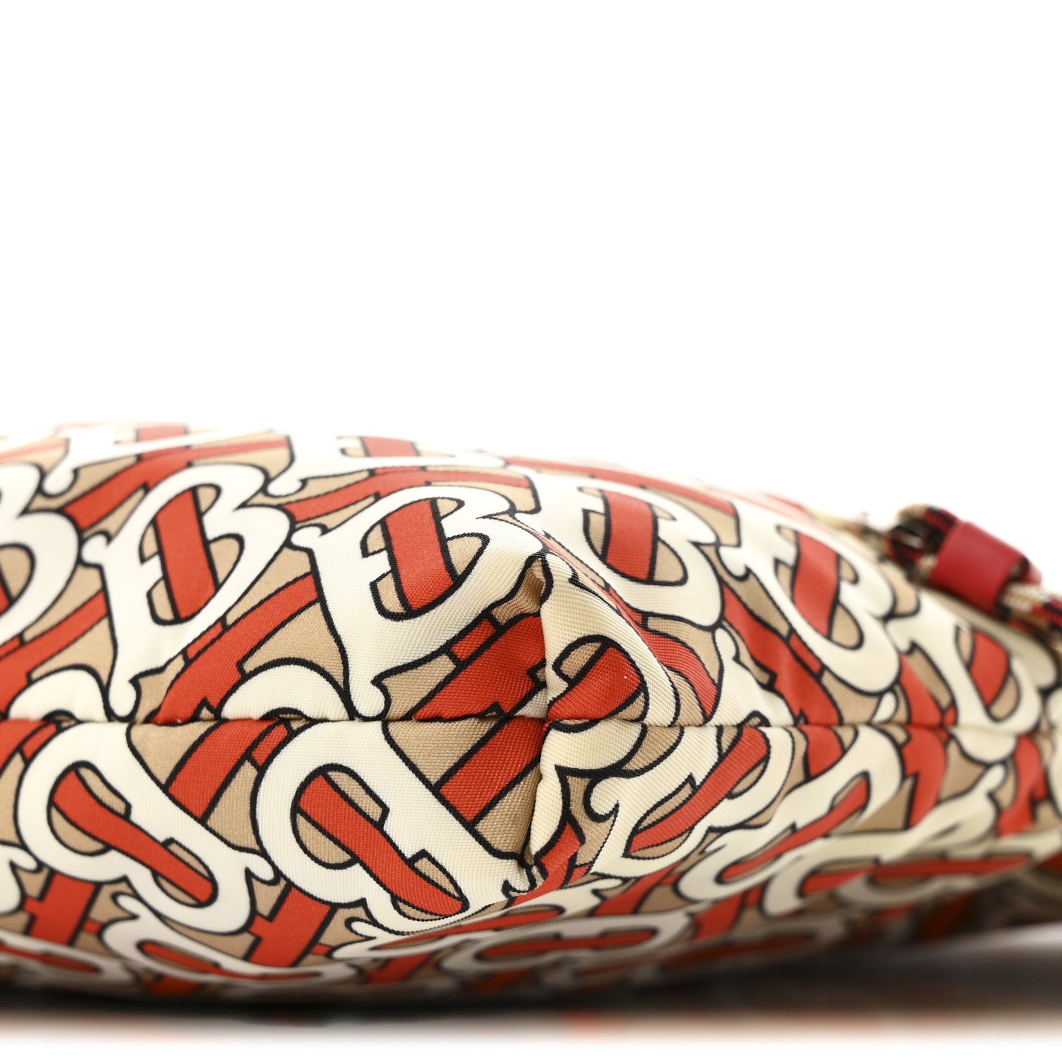 Burberry Nylon Monogram Crossbody Vermillion 8 of 9