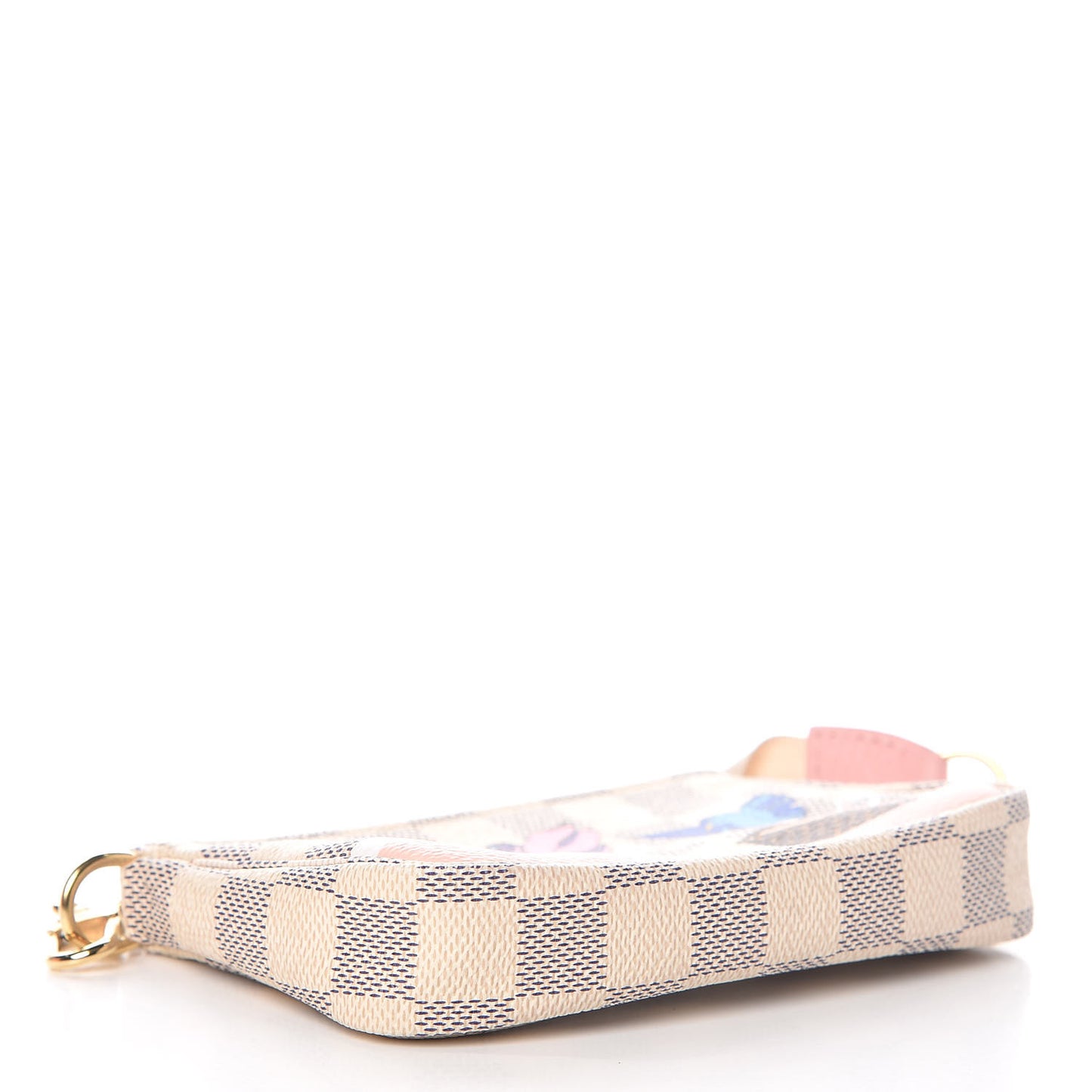 Damier Azur 2018 Christmas Animation Mini Pochette Accessories