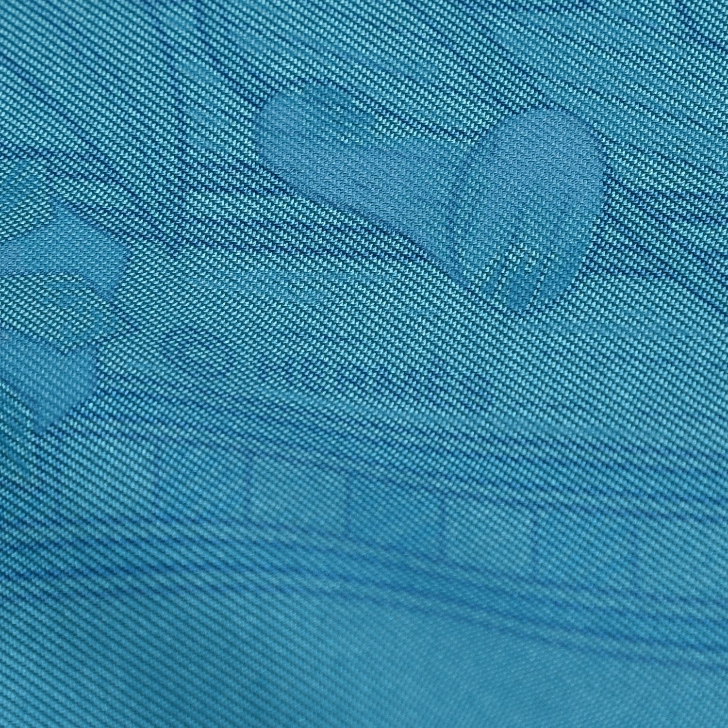 Hermes Silk Dip Dye Scarf 90 Turquoise 3 of 5