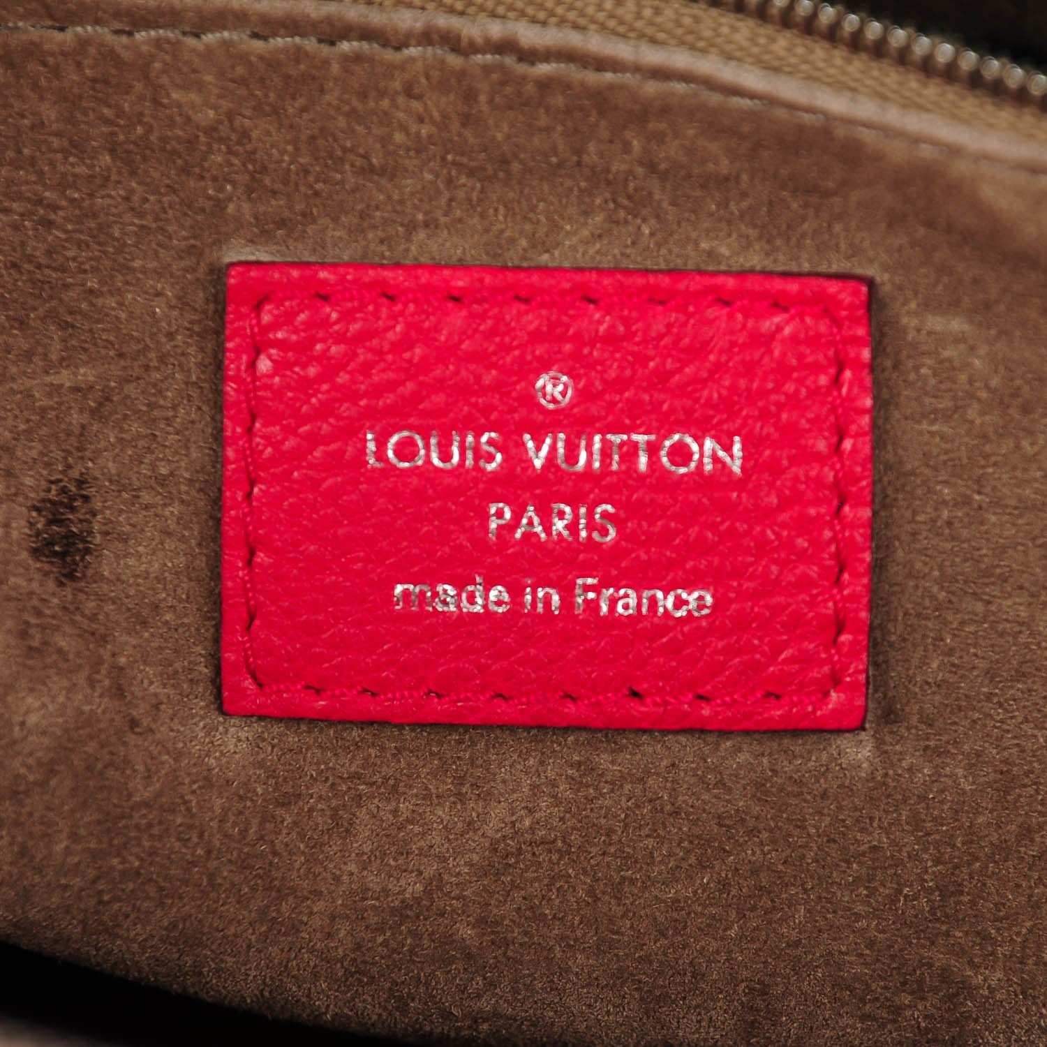 Louis Vuitton Veau Cachemire Soft Lockit MM Framboise 6 of 15