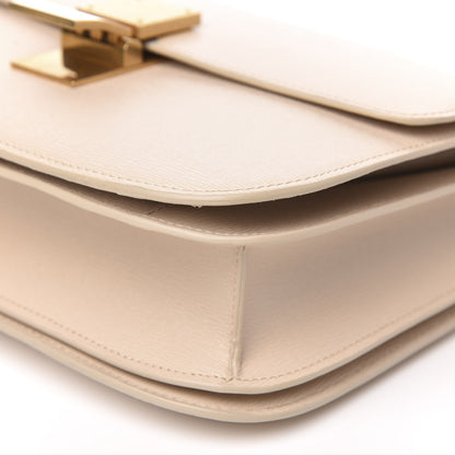 Celine Liege Calfskin Medium Classic Box Flap Bag Powder 8 of 8