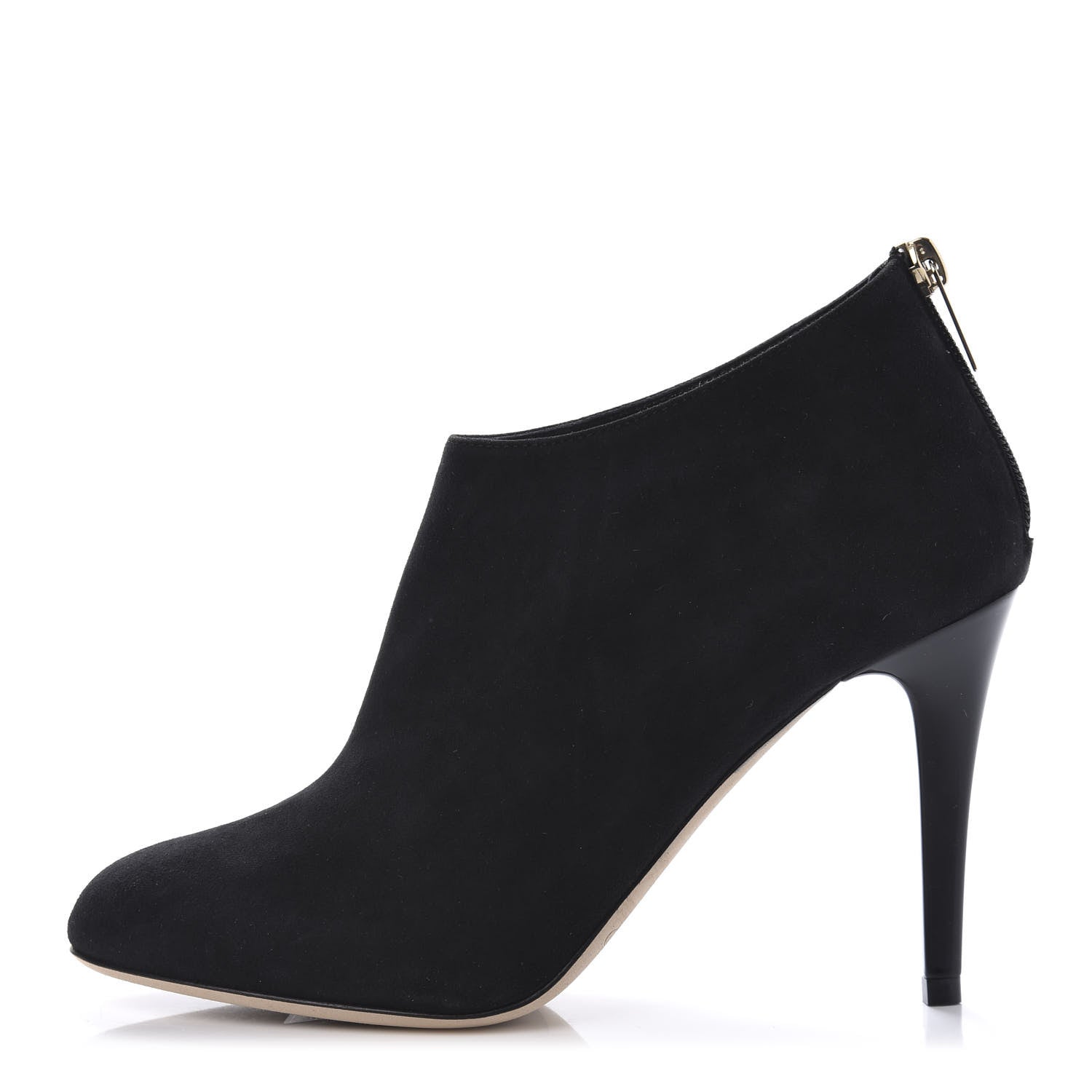 Jimmy Choo Suede Mendez Ankle Boots 37.5 Black 1 of 8