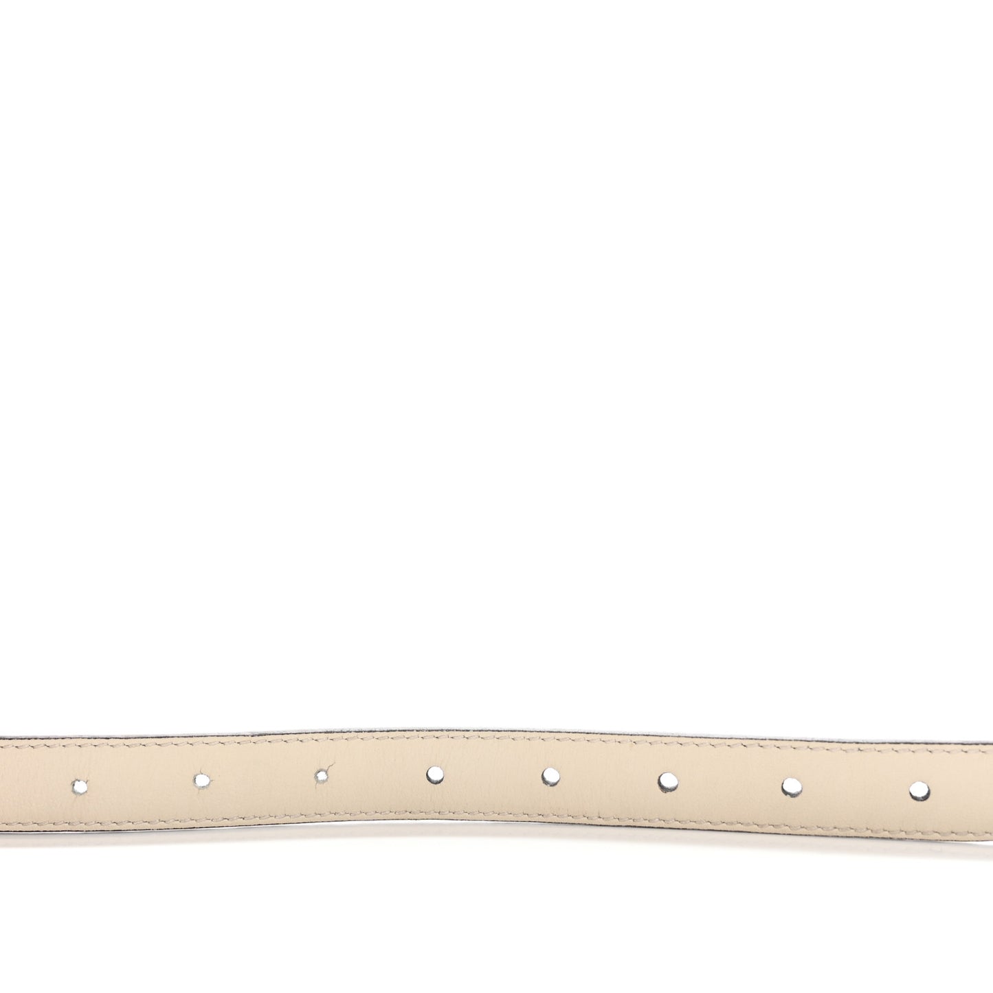 Calfskin Double G 20mm Belt 70 28 Mystic White