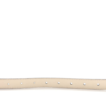 Gucci Calfskin Double G 20mm Belt 70 28 Mystic White 4 of 8