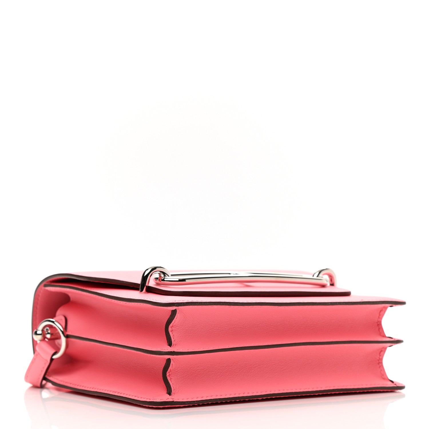 Hermes Evercolor Mini Sac Roulis Rose Azalee 4 of 10