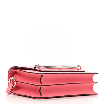 Hermes Evercolor Mini Sac Roulis Rose Azalee 4 of 10