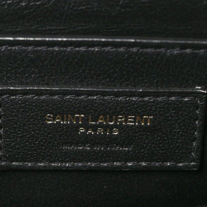 Saint Laurent Smooth Calfskin Medium Classic Monogram Cassandra Top Handle Crema Soft 6 of 10
