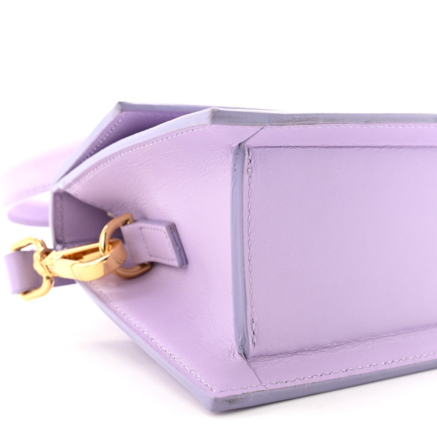 Jacquemus Smooth Calfskin Le Chiquito Moyen Lilac 8 of 9