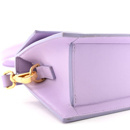 Jacquemus Smooth Calfskin Le Chiquito Moyen Lilac 8 of 9