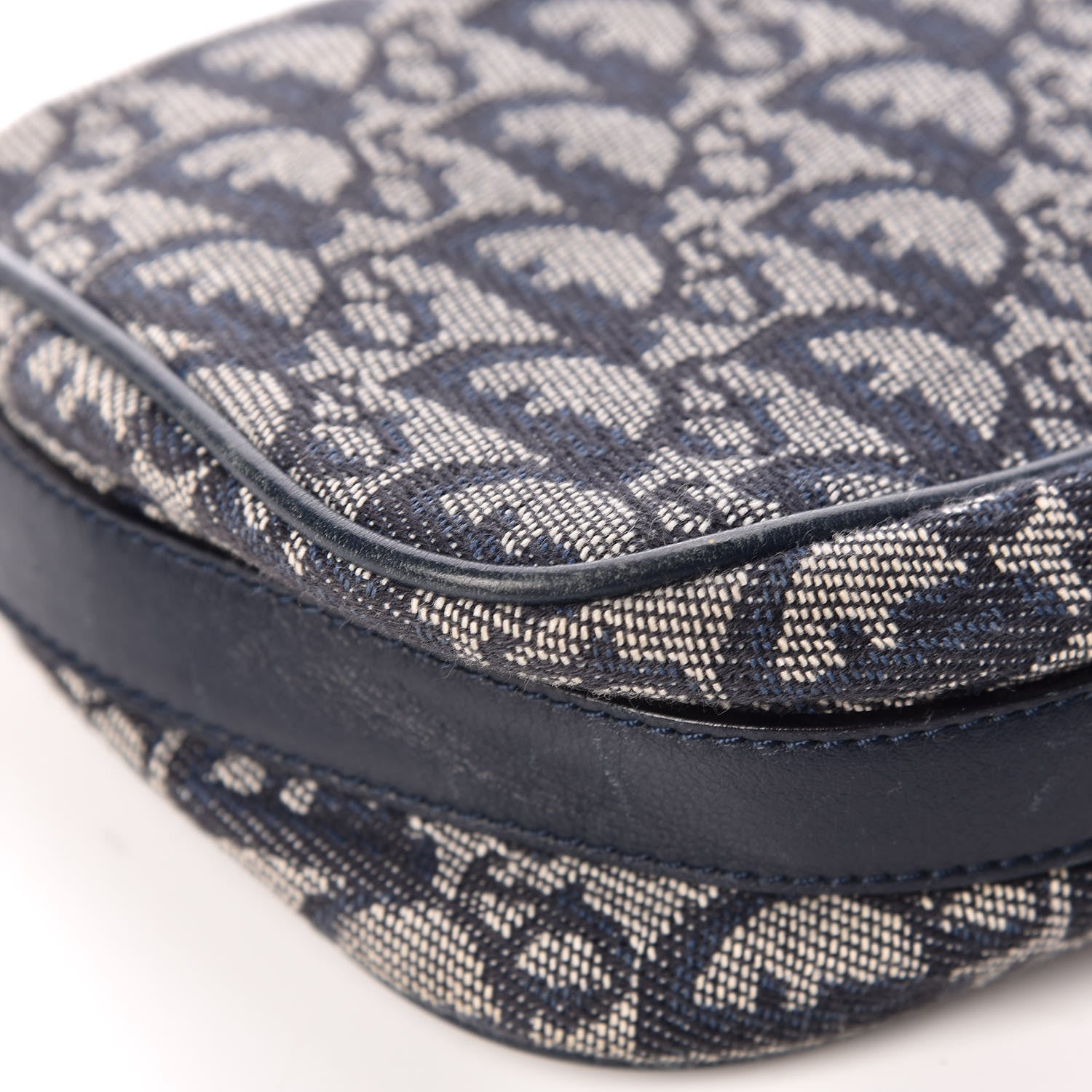Christian Dior Monogram Charm Shoulder Bag Navy 18 of 21