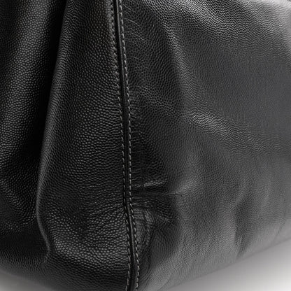 Chanel Caviar Medium Cerf Executive Shopper Tote Black 11 of 11