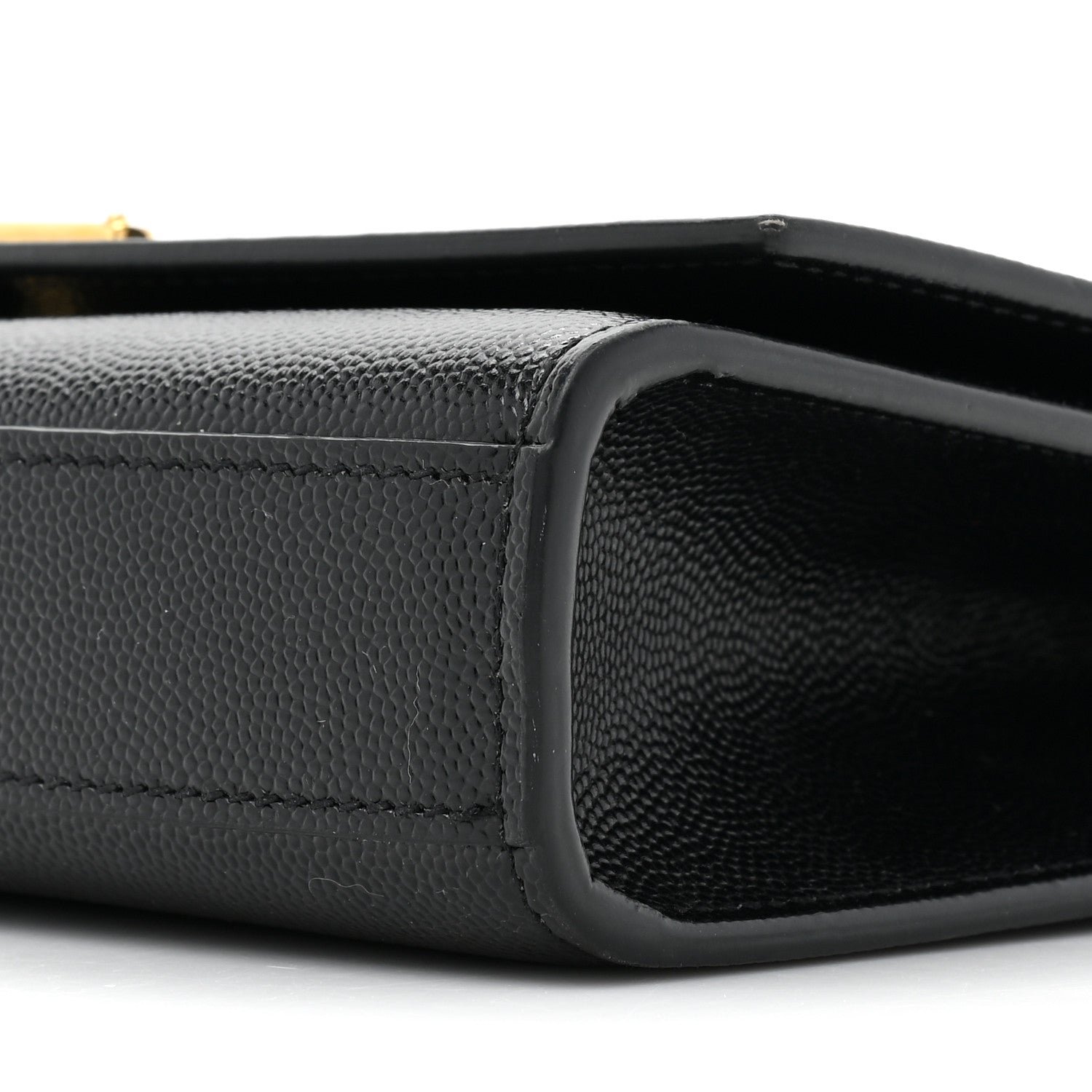 Saint Laurent Grain De Poudre Small Monogram Kate Satchel Black 8 of 11