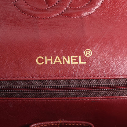 Chanel Lambskin Quilted Medium Double Flap Black 6 of 11