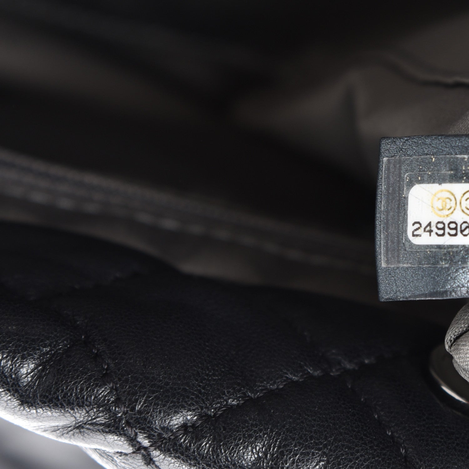 Chanel Lambskin Quilted Week End on Mars Tote Black 7 of 10