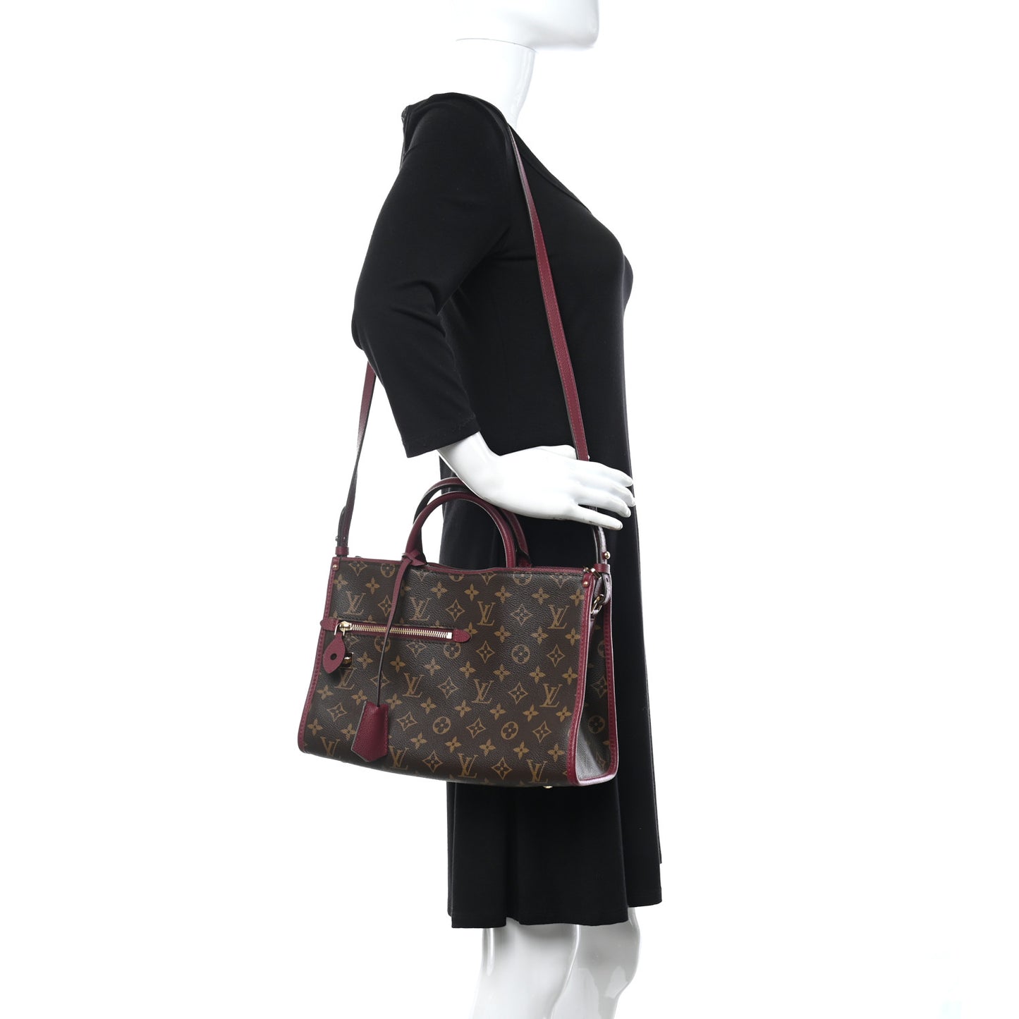 Monogram Popincourt PM Raisin