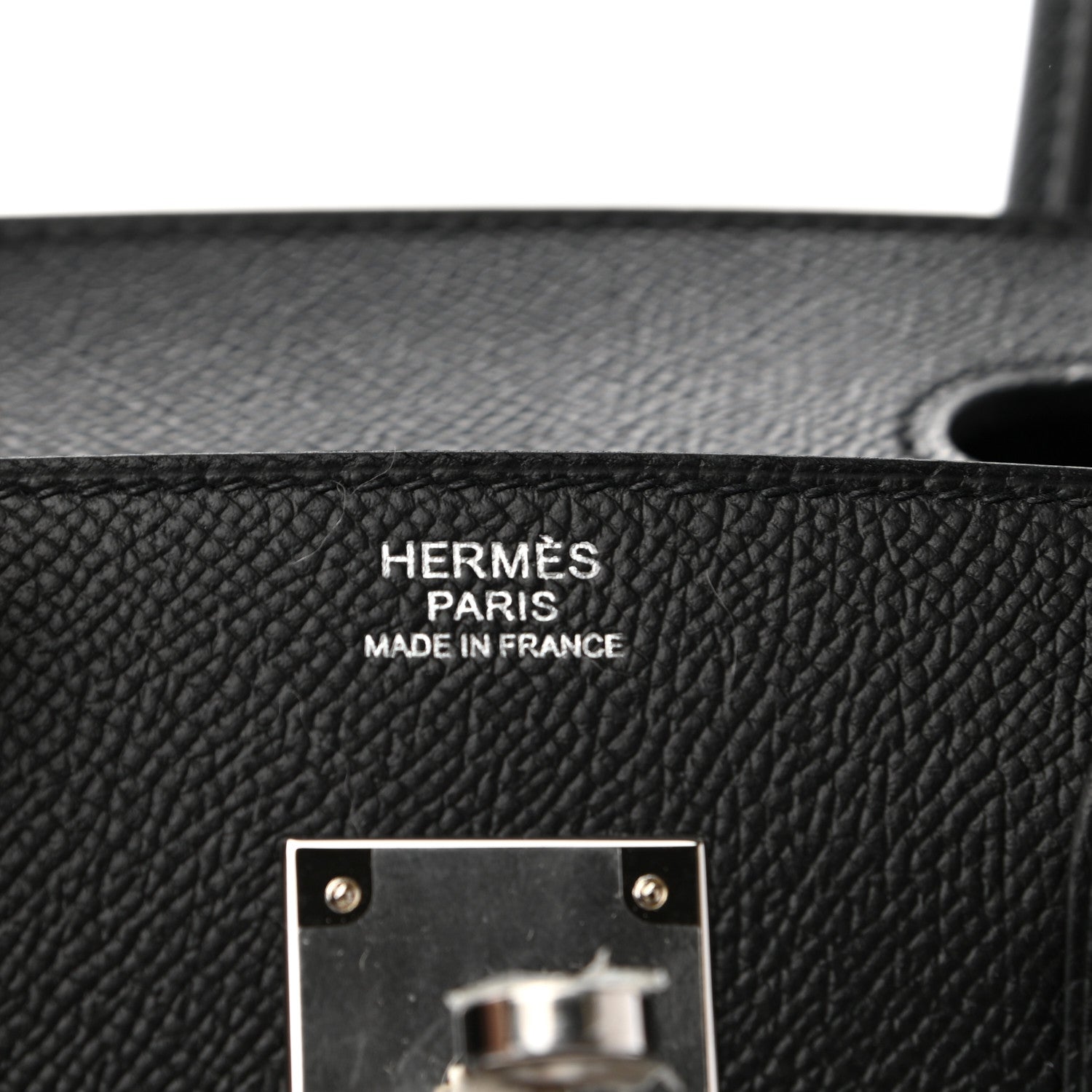 Hermes Epsom Birkin Sellier 30 Black 6 of 11